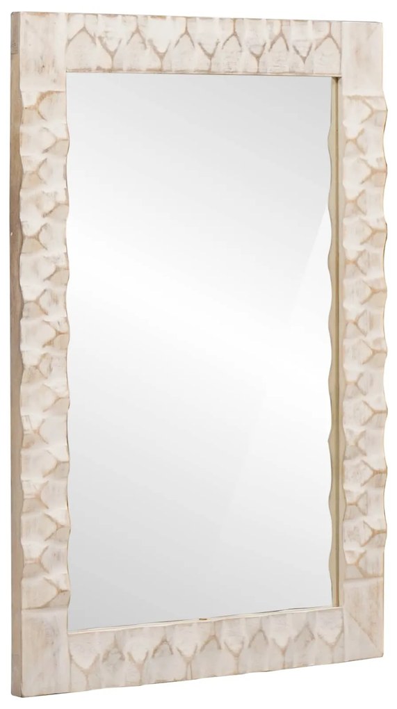 Καθρέφτης Μπάνιου Λευκό Φινίρισμα Καθαρισμού 50 x 70 x 3 εκ.