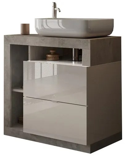 ΣΤΗΛΗ ΜΠΑΝΙΟΥ ΛΕΥΚΗ 35x35x180