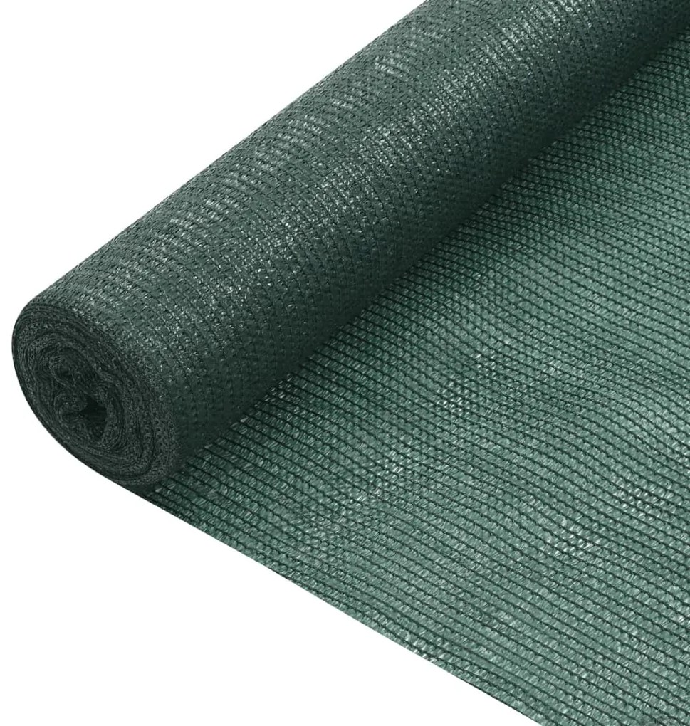 vidaXL Δίχτυ Σκίασης Πράσινο 3,6 x 25 μ. από HDPE 75 γρ./μ²