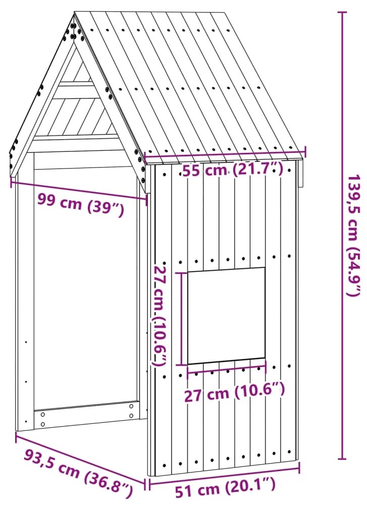 ΟΡΟΦΗ ΚΡΕΒΑΤΙΟΥ ΠΑΙΔΙΚΗ 55X99X139,5 ΕΚ. ΑΠΟ ΜΑΣΙΦ ΞΥΛΟ ΠΕΥΚΟΥ 846891