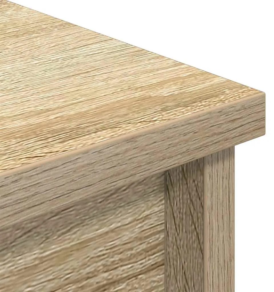 Ντουλάπι Sonoma Δρυς 70x35x180 εκ. από Επεξεργασμένο Ξύλο - Καφέ