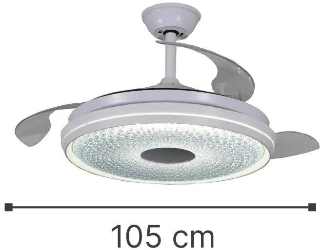 Φωτιστικό ανεμιστήρας Huron InLight 102000110