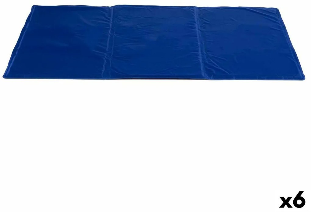 Χαλί Σκύλου Mascow Μπλε Αφρός Τζελ 49,5 x 1 x 90 cm Αναζωογονητική (x6)