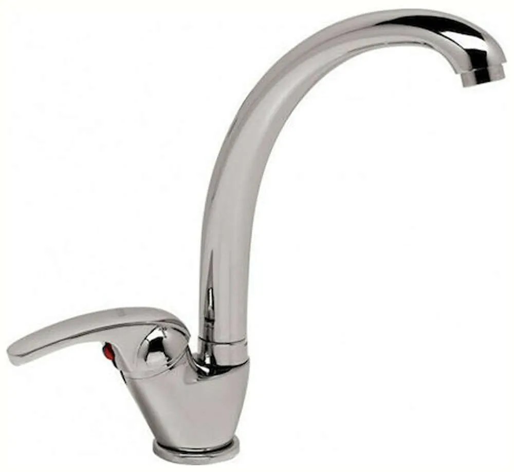 Μπαταρία Κουζίνας Kyknos 23-1082 Chrome Gloria Metal