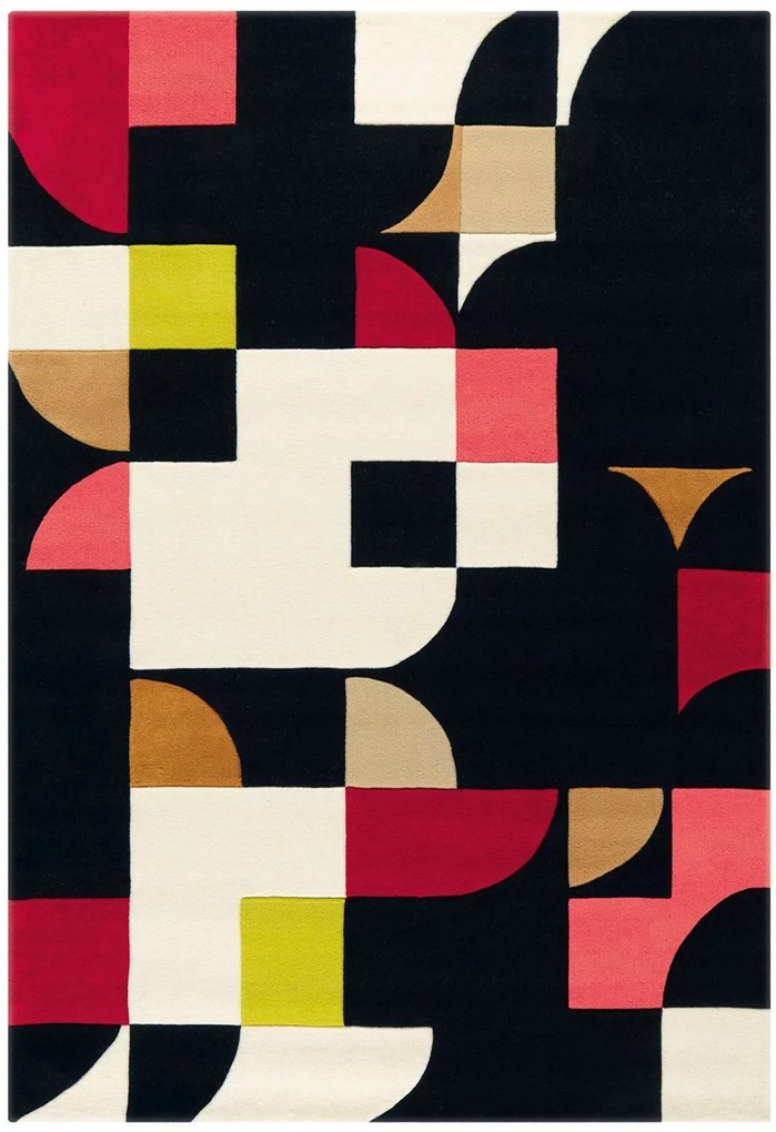 Χαλί Spirit 3105 Multi-Black Kayoom 170X240cm