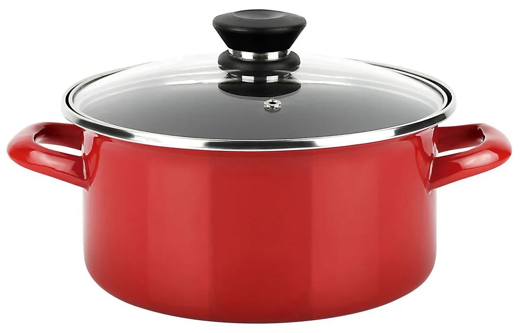 Κατσαρόλα Fagor Optimax Κόκκινο Ø 18 x 10 cm