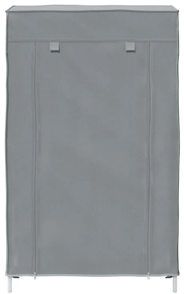ντουλάπι παπουτσιών Γκρι 60,5x30x97 cm Μη υφασμένο ύφασμα - Γκρι
