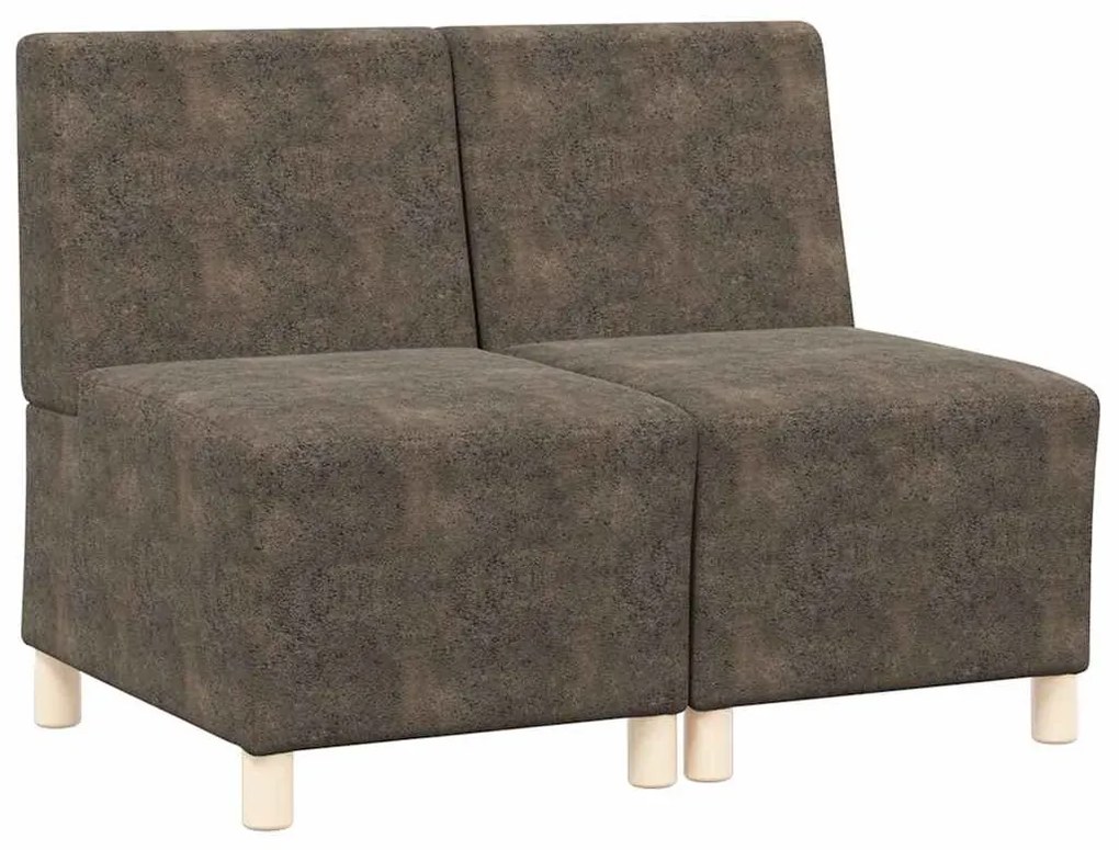 vidaXL Καθίσμα Σαλονιού 2 pcs Σκούρο Γκρι 55 x 74 x 82 εκ.