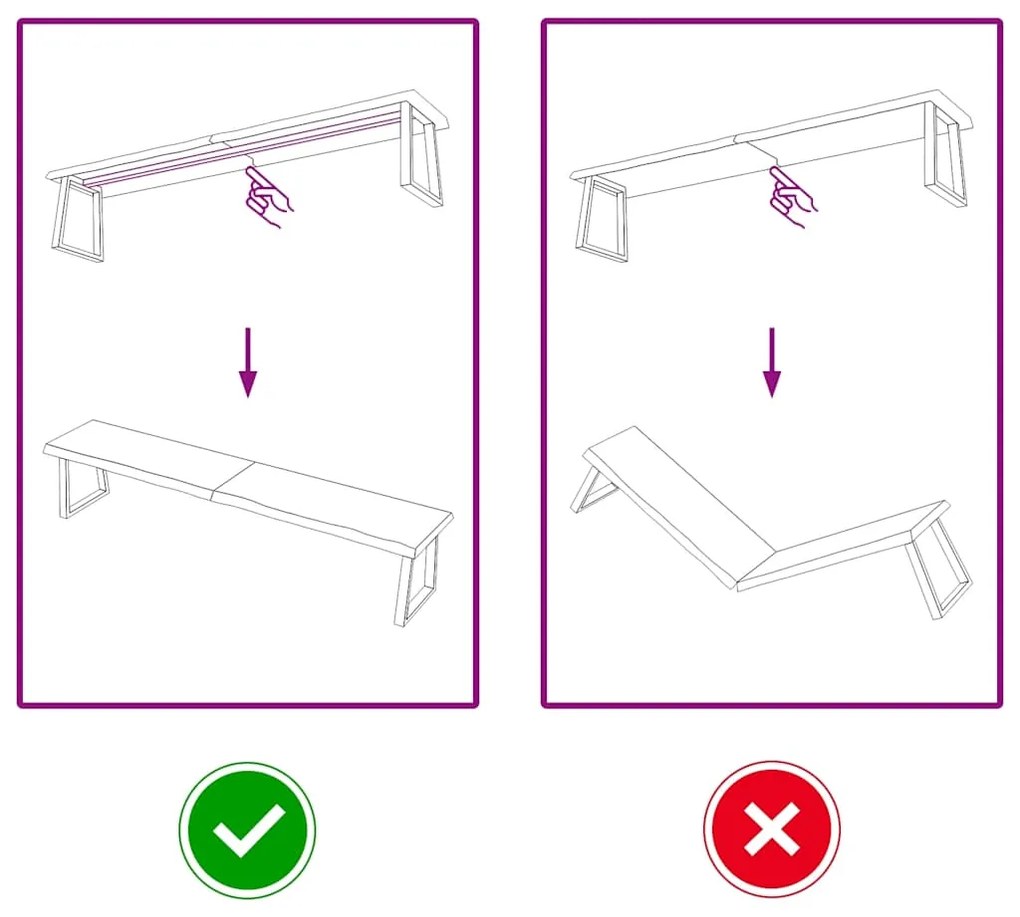 vidaXL Ράφι Τοίχου Σκούρο Καφέ 200x40x(2-6) εκ. Επεξ. Μασίφ Ξύλο Δρυός