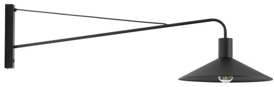 Απλίκα Φωτιστικό Τοίχου 1xE27 Μαύρο Jump 6638 TK Lighting-6638-Μαύρο 6638