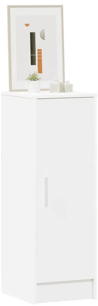 vidaXL Παπουτσοθήκη Λευκή 32 x 35 x 92 εκ. από Επεξ. Ξύλο