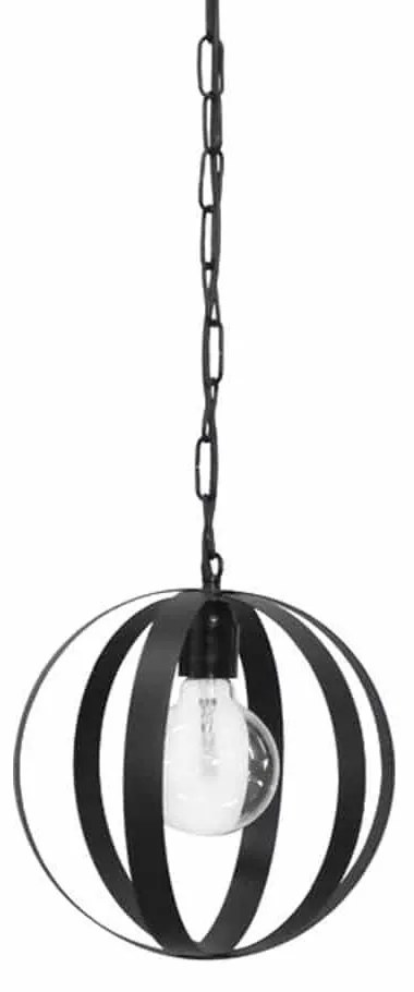 Φωτιστικό Οροφής Κρεμαστό Lama/24 1/L Pendel 34-0068 Black Metal