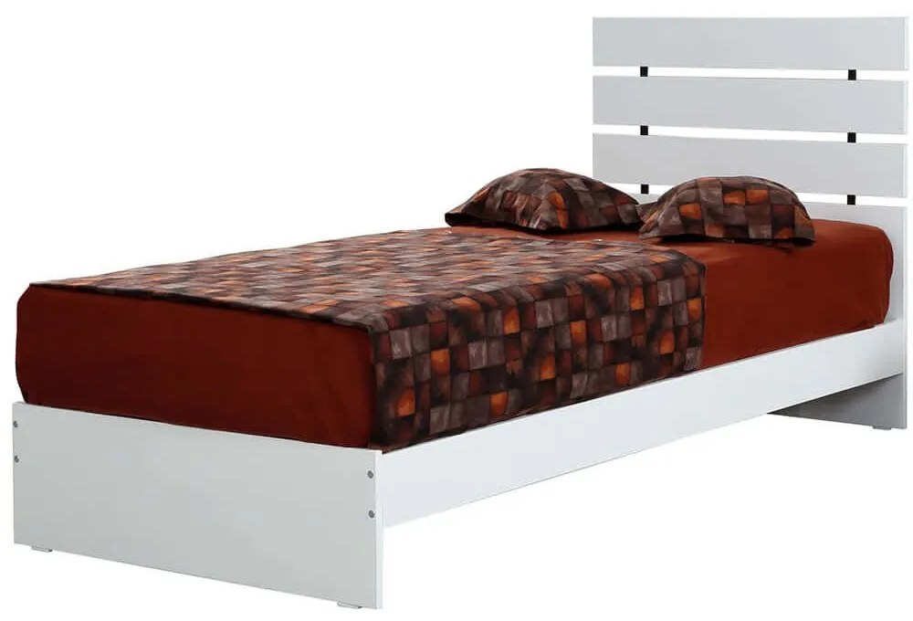 Κρεβάτι Fuga (Για Στρώμα 90x200cm) 801CMY5302 95x205x100cm White Single