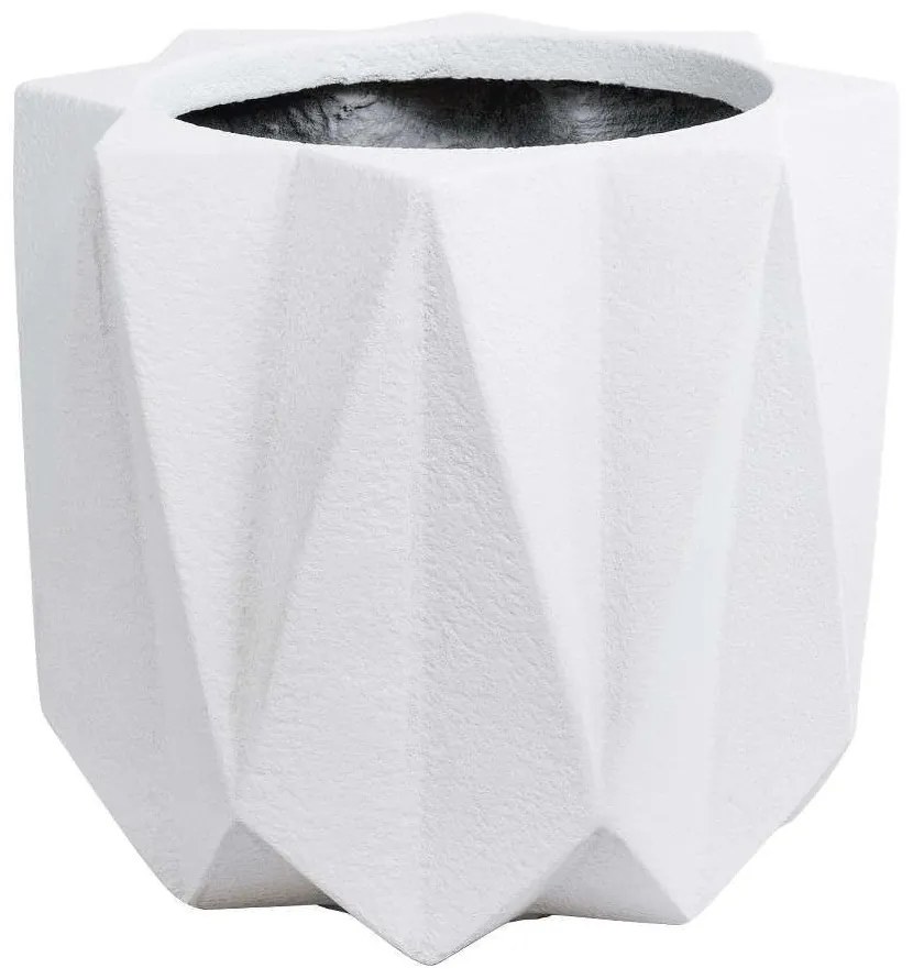 Κασπώ Δαπέδου Padova 20741 Φ51x46cm White GloboStar Cement