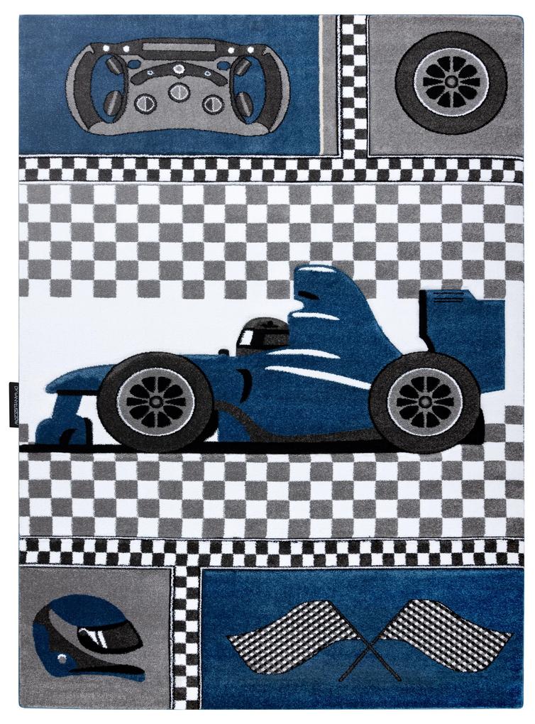 Χαλί PETIT RACE Φόρμουλα 1, Αυτοκίνητο μπλε