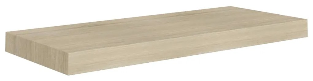 vidaXL Ράφι Τοίχου Χρώμα Δρυός 60x23,5x3,8 εκ. MDF