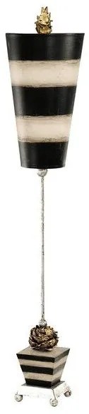 Επιτραπέζιο Φωτιστικό 1xE27  Μαύρο-Τέφρα  Peony FB-PEONY-TL Elstead Lighting FB-PEONY-TL Μαύρο