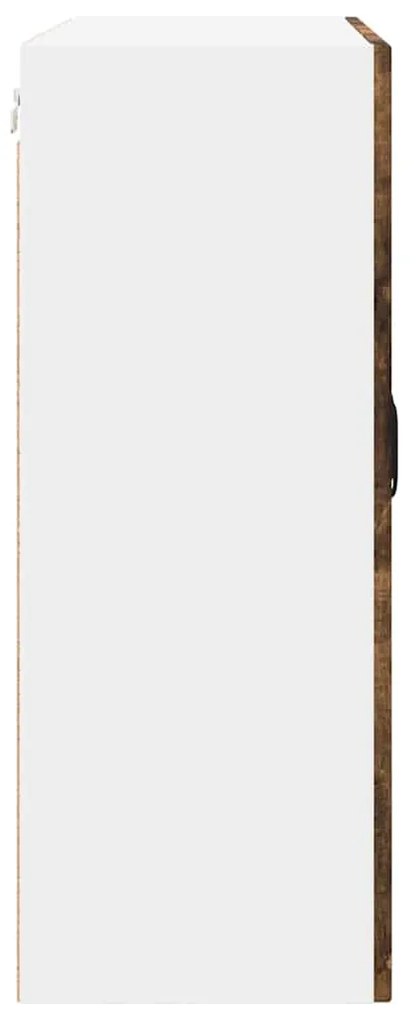 vidaXL Ντουλάπα Κουζίνας με ράφι Καπνιστό Δρύς 80 x 31 x 80 εκ.