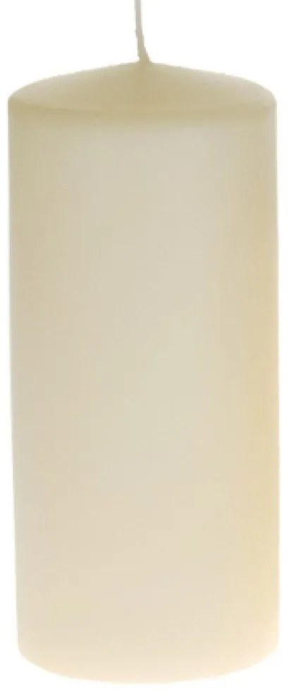 Κερί Κύλινδρος 36966 8x18cm Cream Παραφίνη