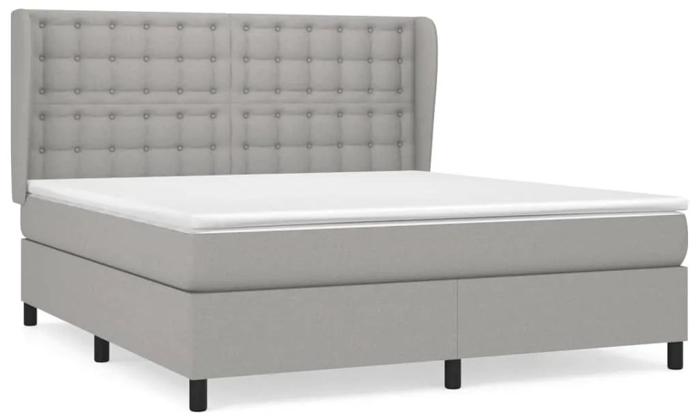 ΚΡΕΒΑΤΙ BOXSPRING ΜΕ ΣΤΡΩΜΑ ΑΝ. ΠΡΑΣΙΝΟ 160X200ΕΚ ΥΦΑΣΜΑΤΙΝΟ 3128293