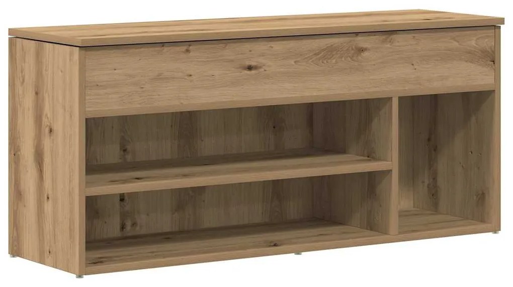 ΠΑΓΚΟΣ ΠΑΠΟΥΤΣΙΩΝ  ARTISAN OAK 102X30,5X45CM ΚΑΤΑΣΚΕΥΑΣΜΕΝΟ ΞΥΛΟ 859144