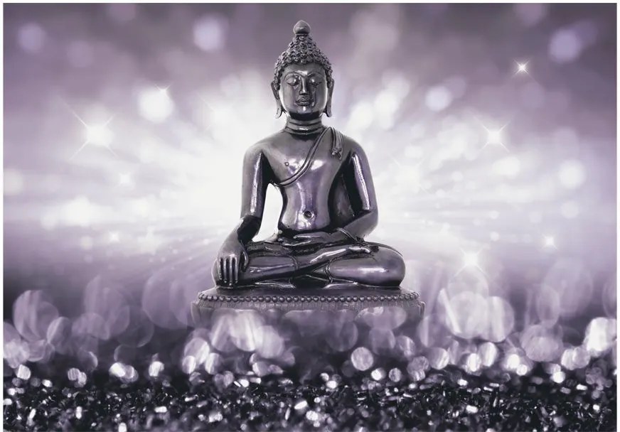 Αυτοκόλλητη φωτοταπετσαρία - Amethyst Buddha - 98x70