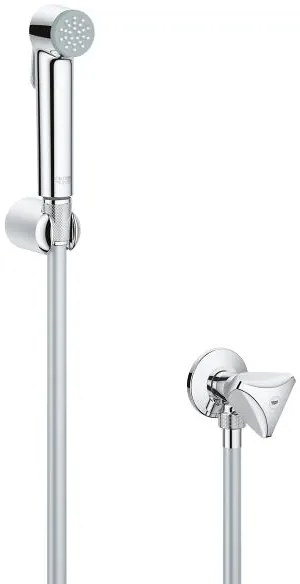 Τηλέφωνο ντουζ Grohe Tempesta F πλήρες με γωνιακό διακόπτη