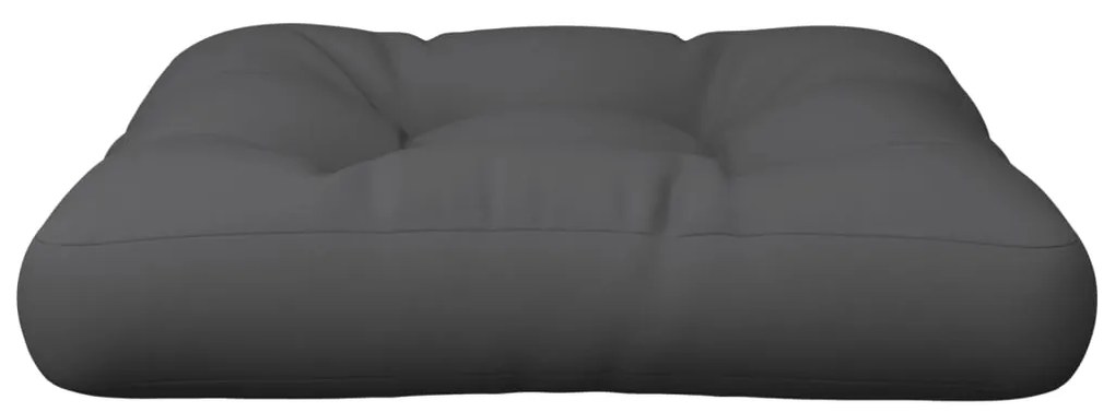 vidaXL Μαξιλάρι Παλέτας Ανθρακί 50 x 50 x 12 εκ. Υφασμάτινο