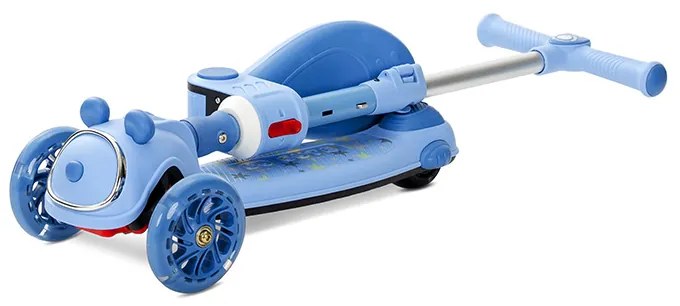 Πατίνι Scooter Swiftie Τρίτροχο Αναδιπλούμενο με Κάθισμα  Blue  10390220004 Lorelli