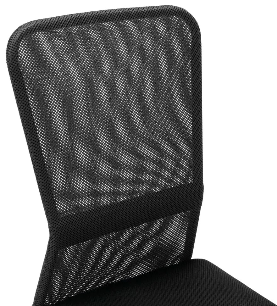 vidaXL Καρέκλα Γραφείου Μαύρη 44 x 52 x 100 εκ. Διχτυωτό Ύφασμα