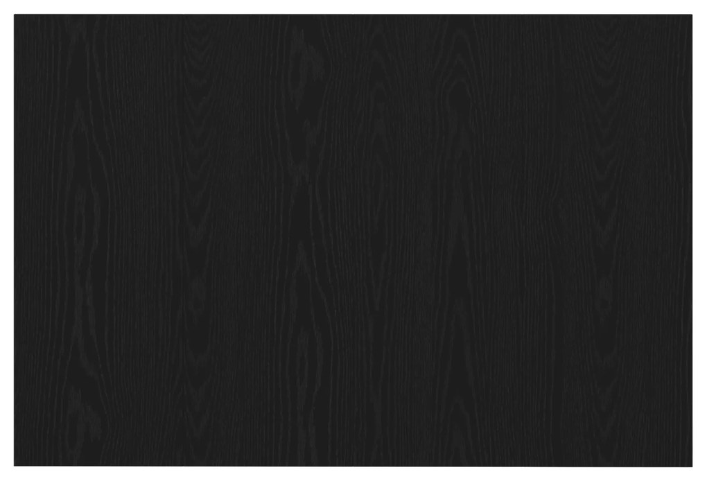 vidaXL Κεφαλάκι κρεβατιού Μαύρο Δρυς 120x1,5x80 εκ. Από Συνθετικό Ξύλο