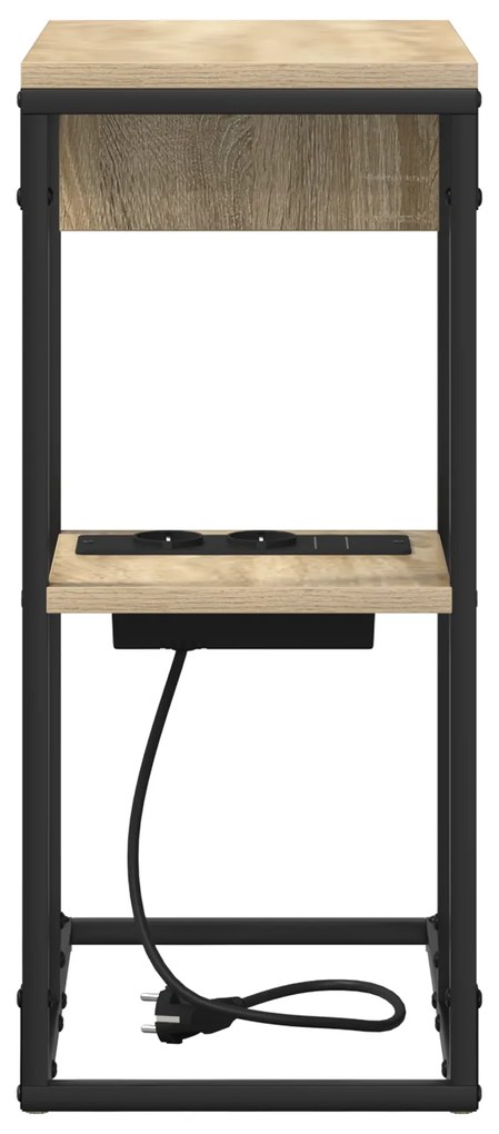 vidaXL Κομοδίνο Sonoma Oak 41.5 x 26 x 60.5 εκ Επεξεργασμένο ξύλο