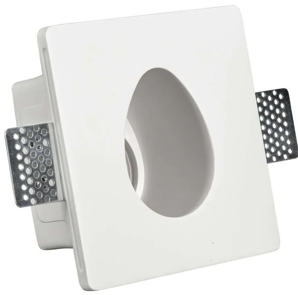 Σποτ Χωνευτό VK/09072 13,5x13,5x8cm 1xGU10 35W White VKLed Square