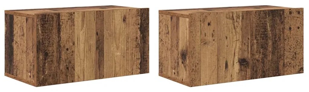 vidaXL Ντουλάπι TV 2 pcs Πολύχρωμο 60 x 30 x 30 cm Επεξεργασμένο ξύλο