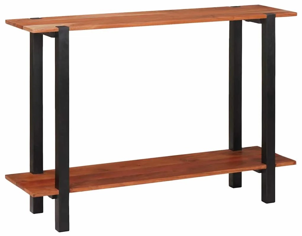 vidaXL Τραπέζι κονσόλας Καφέ 110 x 30 x 75 εκ Μασίφ ξύλο ακακίας