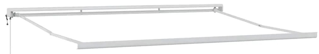 vidaXL Σκηνίτσα Αναδιπλούμενη Μπλε, Λευκό 350 x 250 εκ Ύφασμα, Μέταλλο