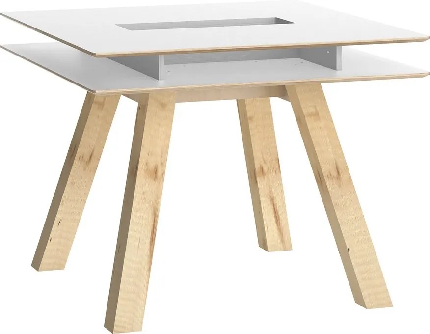 Τραπέζι 4 You τετράγωνο-Λευκό - 100.00Χ100.00Χ76.00cm