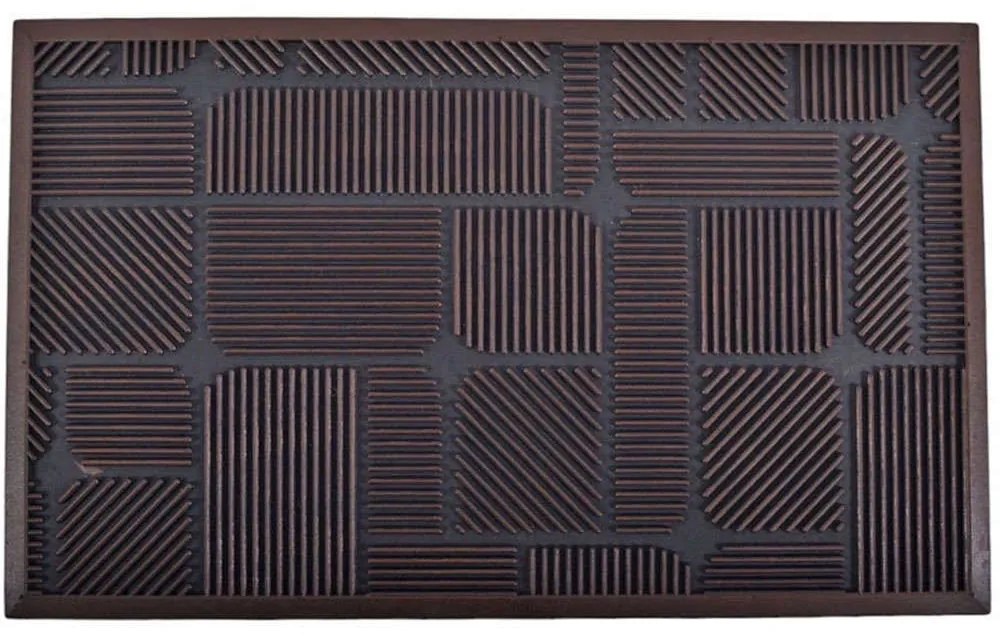 Πατάκι Εισόδου 827688 45x75cm Bronze-Black Ankor 45X75 45x75cm