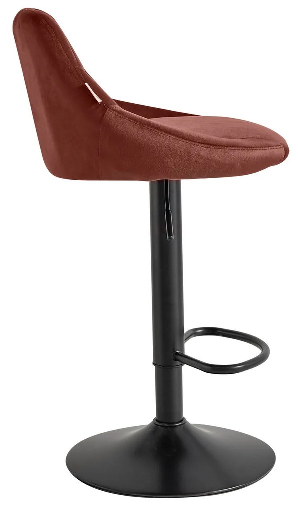 Σκαμπό μπαρ Velluto-Sapio milo (2) τεμάχια