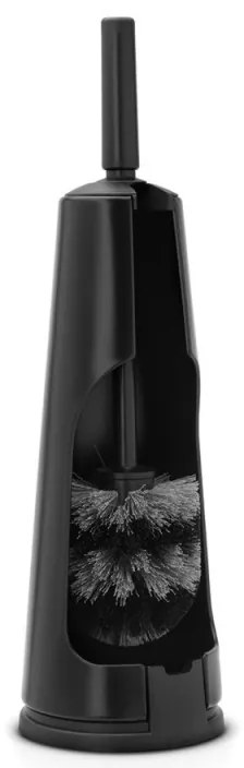 Βούρτσα τουαλέτας Brabantia ReNew 90300276, 42 cm, Διακριτικός σχεδιασμός, Μαύρο