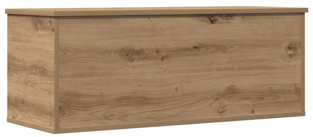 vidaXL Κουτί αποθήκευσης με αποθήκευση artisan δρυς 90 x 35 x 35 cm