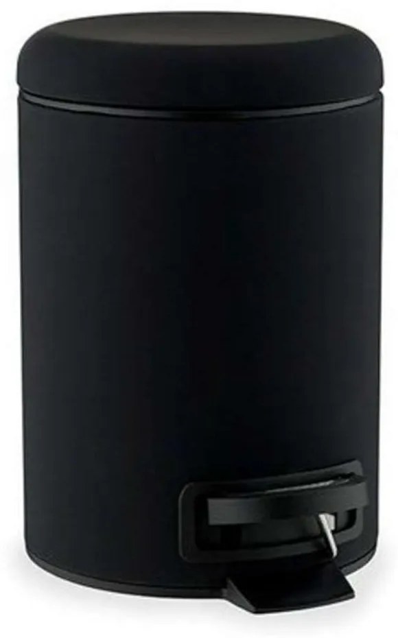 Κάδος Απορριμμάτων Mono 976007 3L Φ17cm 25cm Black Sodahl Rubber