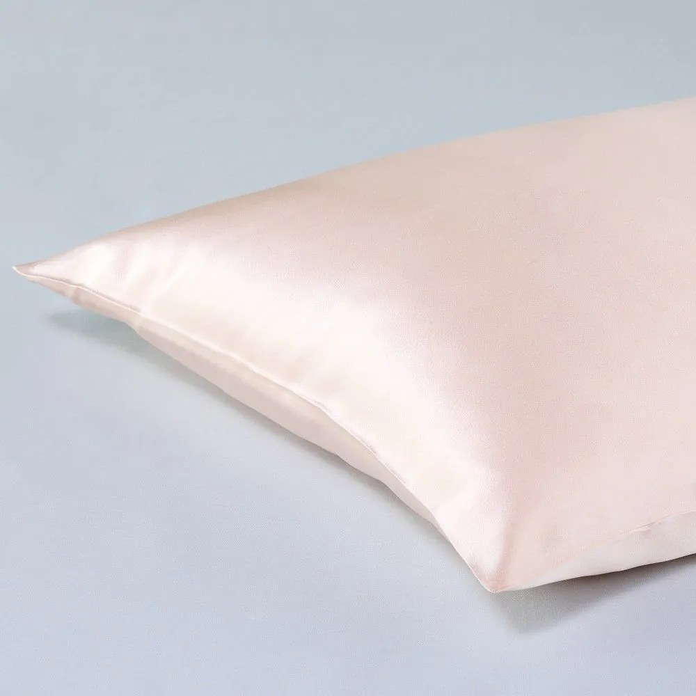 Μαξιλαροθήκη Silk Z14 Salmon Pink Kentia 50X75 Silk