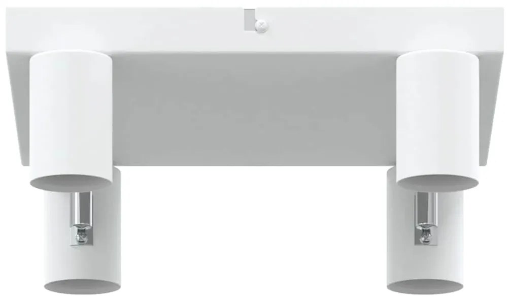 vidaXL Σποτ οροφής Λευκό 26.5 x 26 x 11.5 εκ Ατσάλι