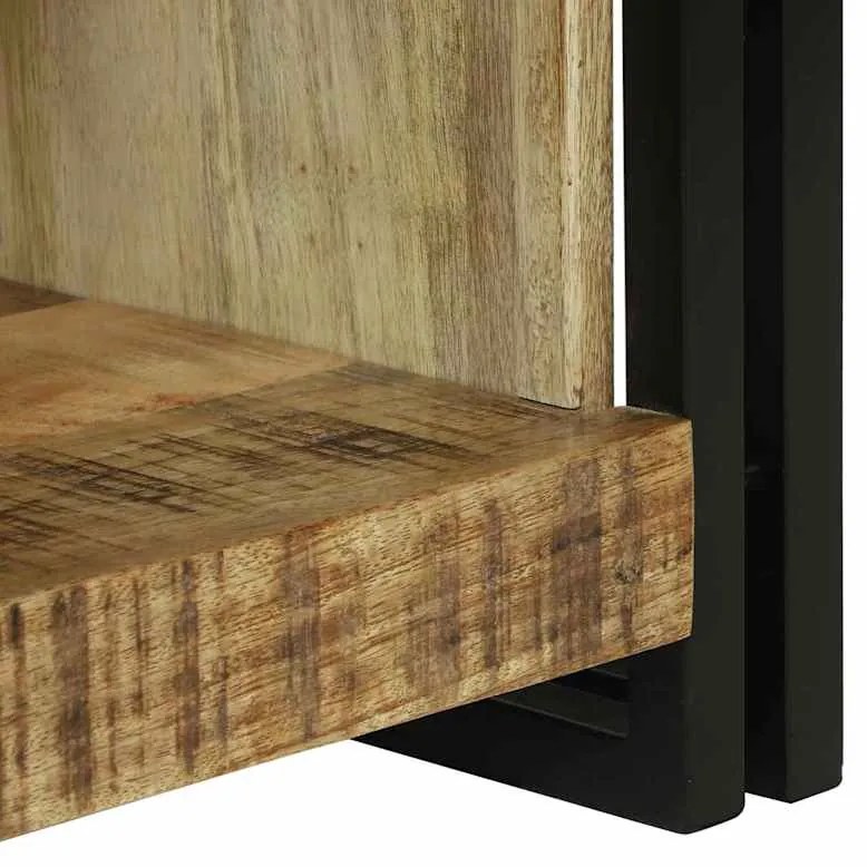 vidaXL Τραπεζάκι σαλονιού Καφέ 90 x 50 x 38 εκ Στερεό ξύλο μάνγκο