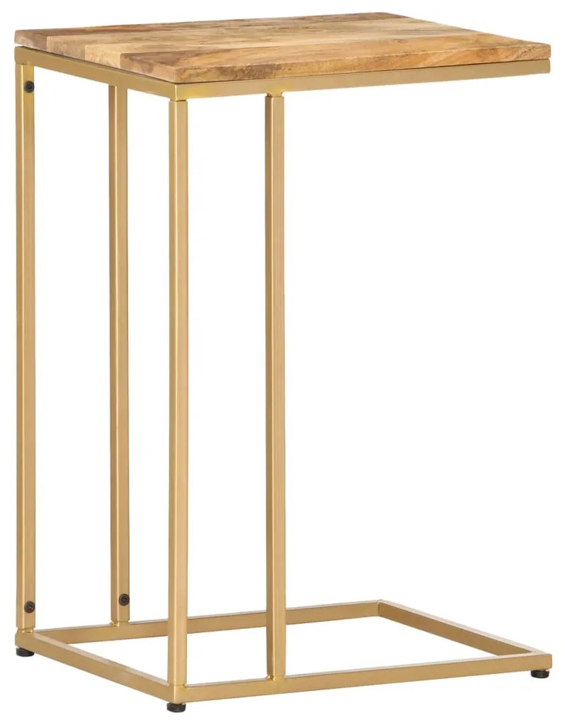 vidaXL Βοηθητικό Τραπέζι 35x45x65 εκ. από Μασίφ Ξύλο Μάνγκο
