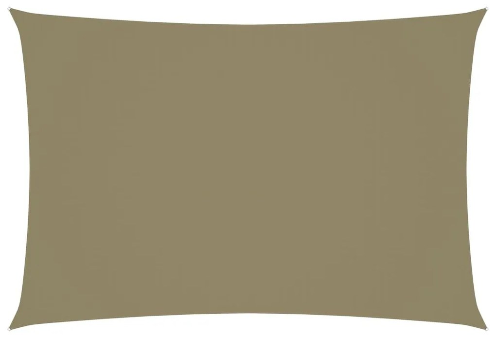 Πανί Σκίασης Ορθογώνιο Μπεζ 2,5 x 4,5 μ. από Ύφασμα Oxford - Μπεζ