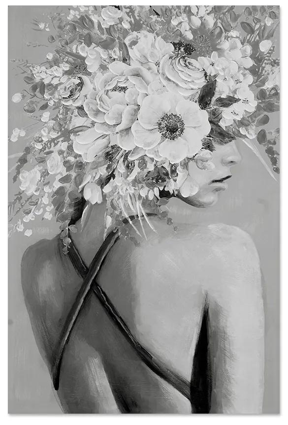 Πίνακας ArteLibre -Γυναικεία Φιγούρα- Καμβάς 80x120x3cm