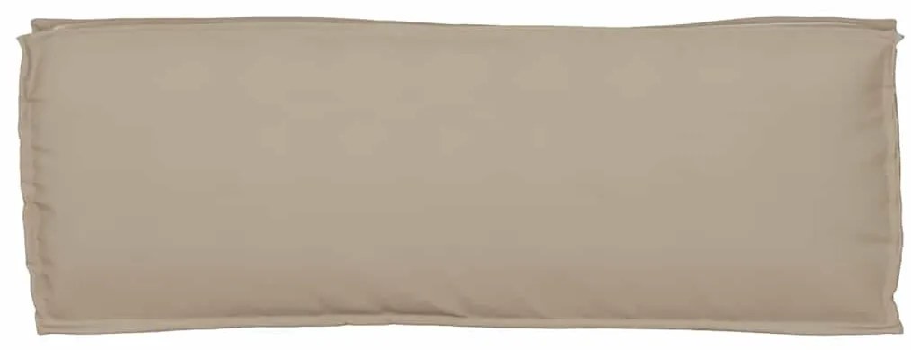 vidaXL Μαξιλάρι παλέτας για πάγκο Taupe 110 x 40 x 8 εκ Ύφασμα Oxford