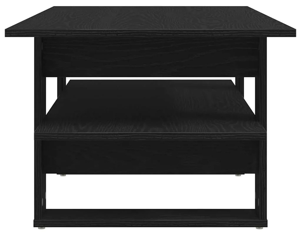 vidaXL Τραπεζάκι σαλονιού Μαύρη Οξυά 102 x 55 x 42 cm